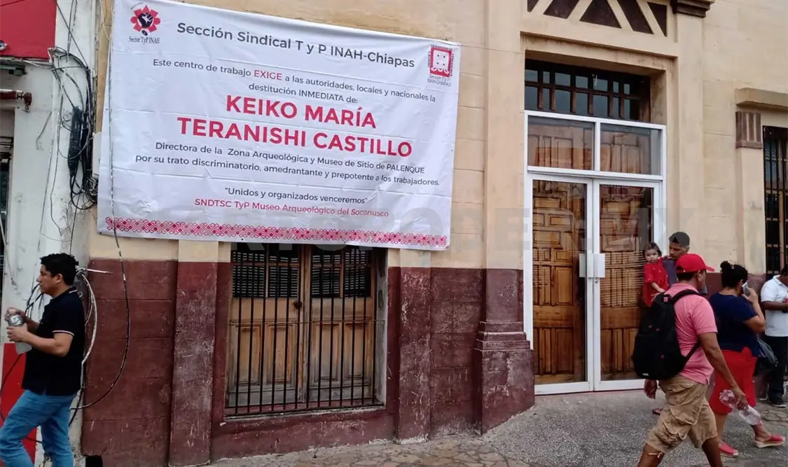 Piden destituir a funcionaria de zona arqueológica
