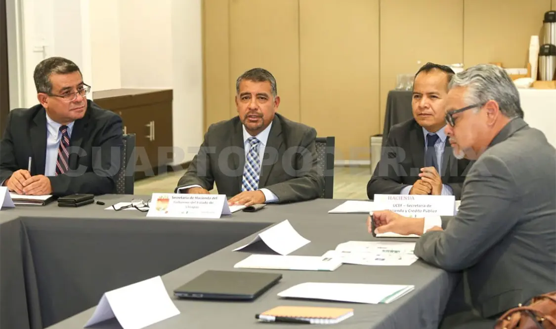 Se reúne Jiménez con secretarios de finanzas