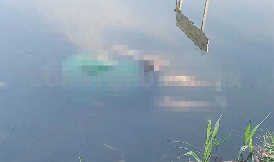 Indigente cae en canal de riego y acaba ahogado