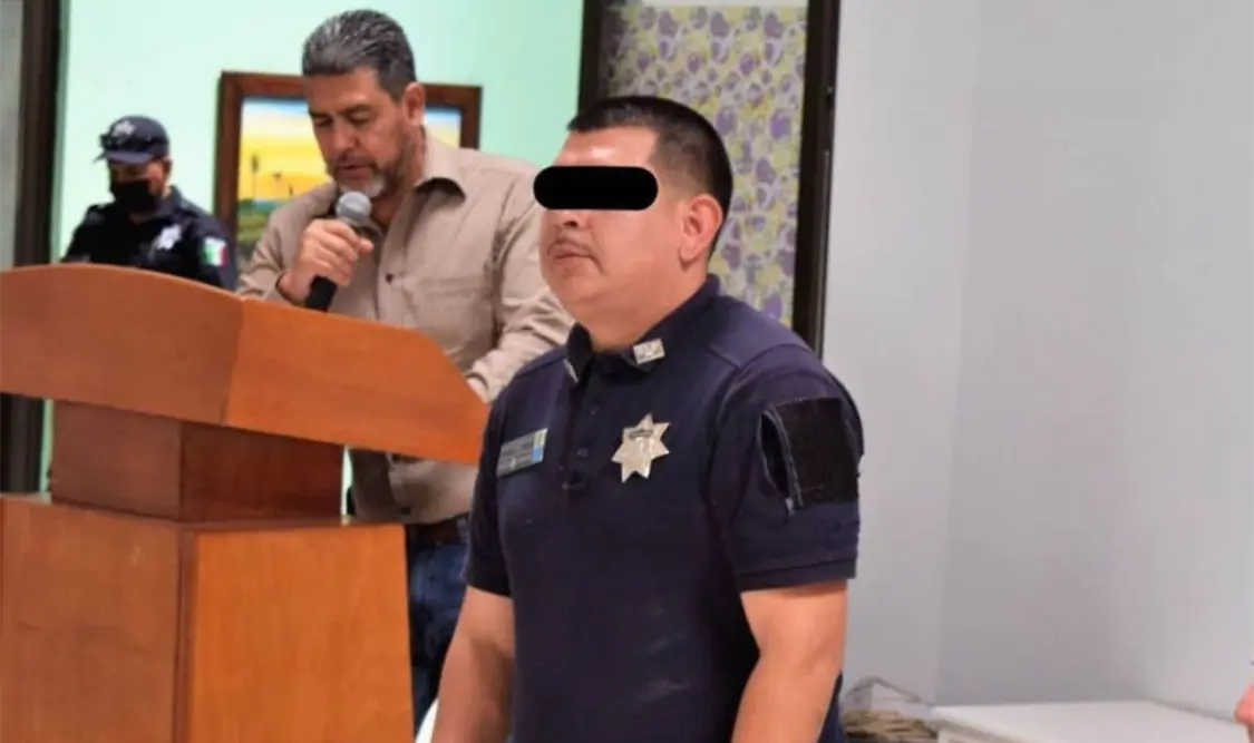 Al director de la policía se le encontró droga en su poder. Cortesía