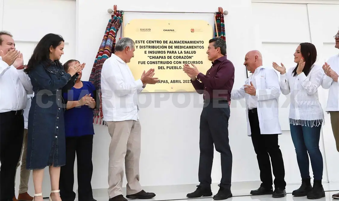 Adán Augusto y REC inauguran Centro “Chiapas de Corazón”