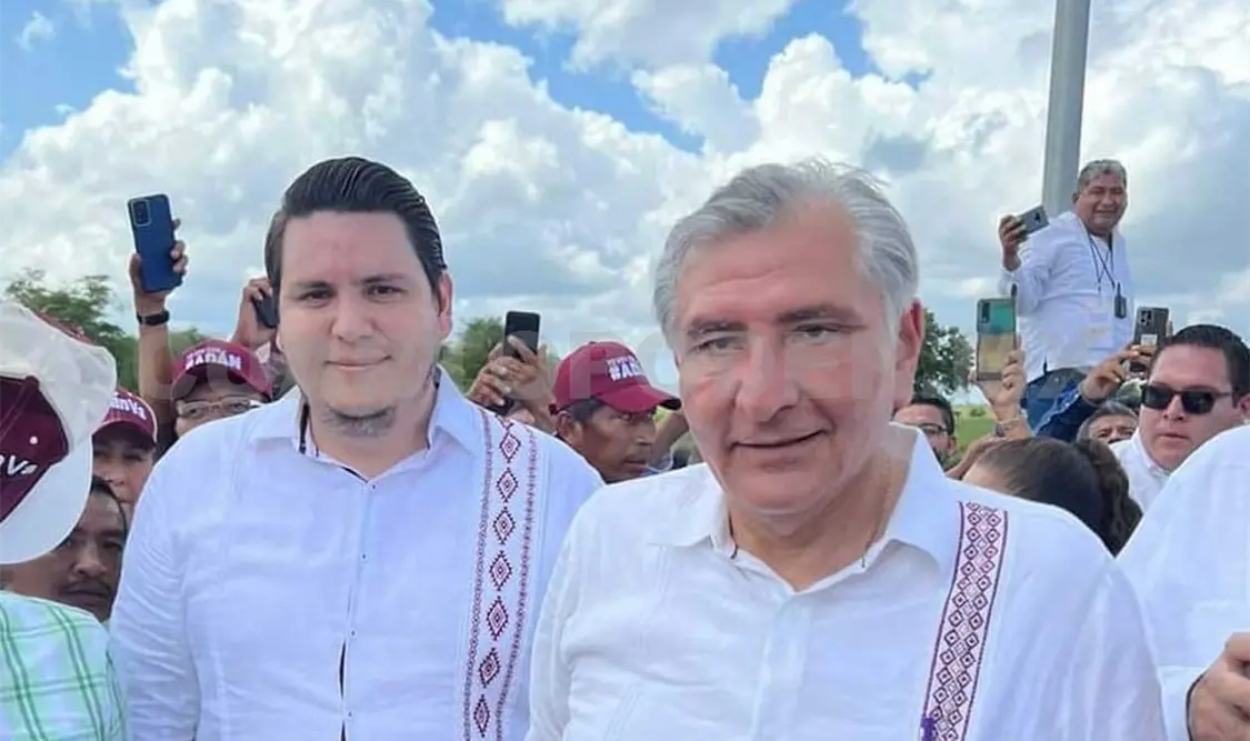 Reconoce Molina trabajo y compromiso de Adán Augusto