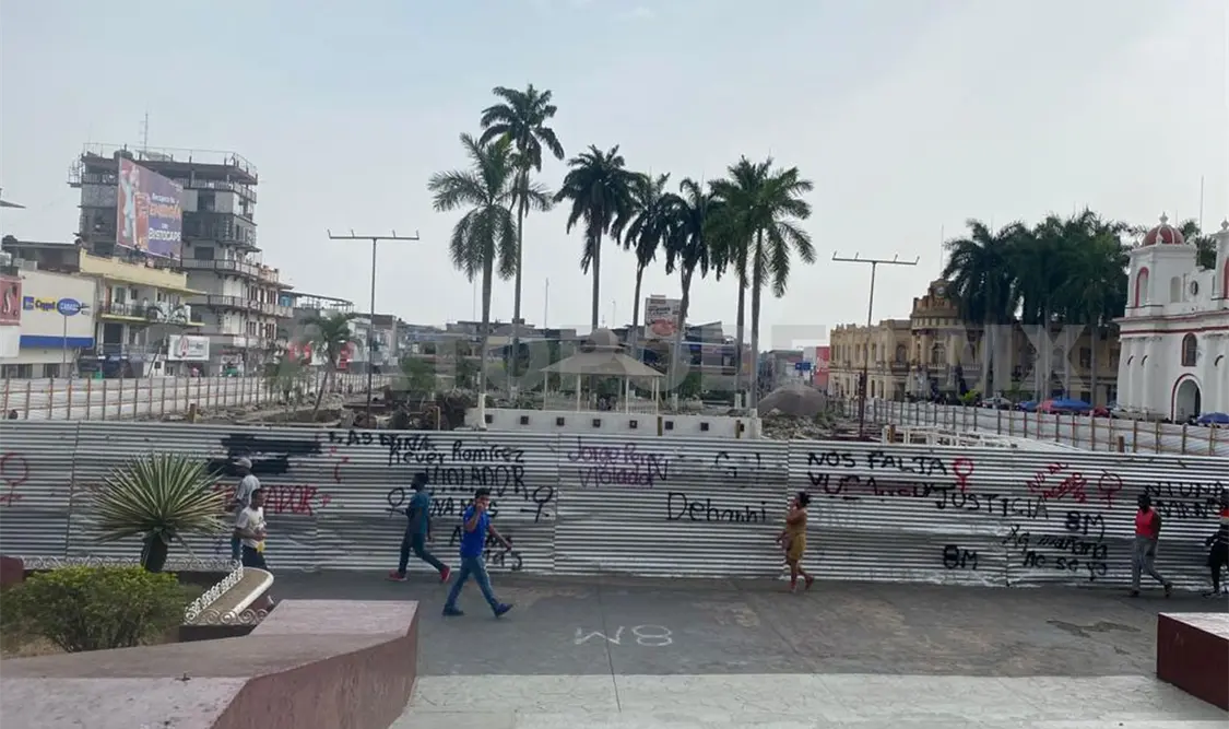 No hay daño ecológico en obra del parque central