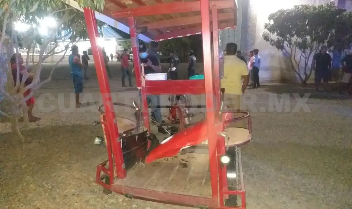 Un muerto en choque de mototriciclo y motocicleta