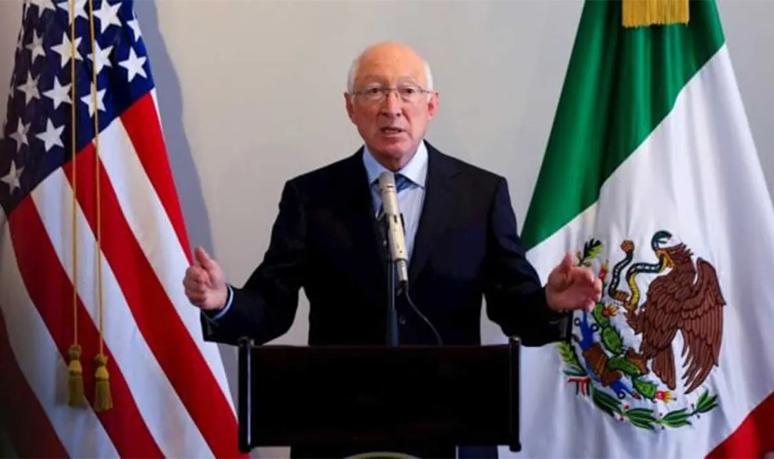 Ken Salazar, embajador de Estados Unidos. Cortesía