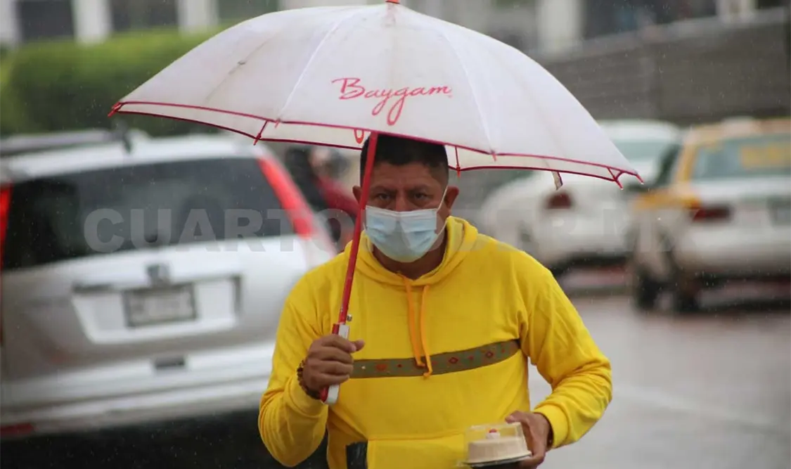 Las lluvias serán de mayor intensidad en el norte del estado. Carlos López / CP