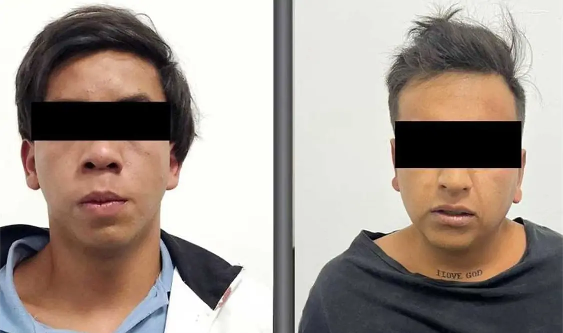 Los posibles implicados fueron presentados ante el agente del Ministerio Público. Cortesía
