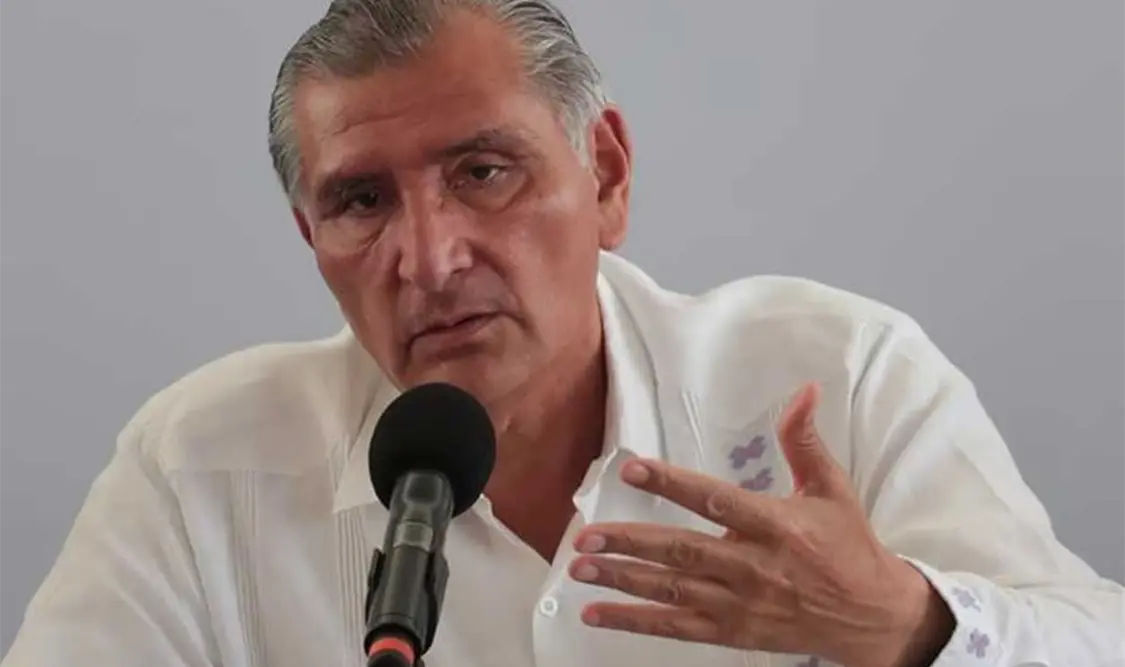 El encargado de la política interna agradeció al líder sindical petrolero. Cortesía