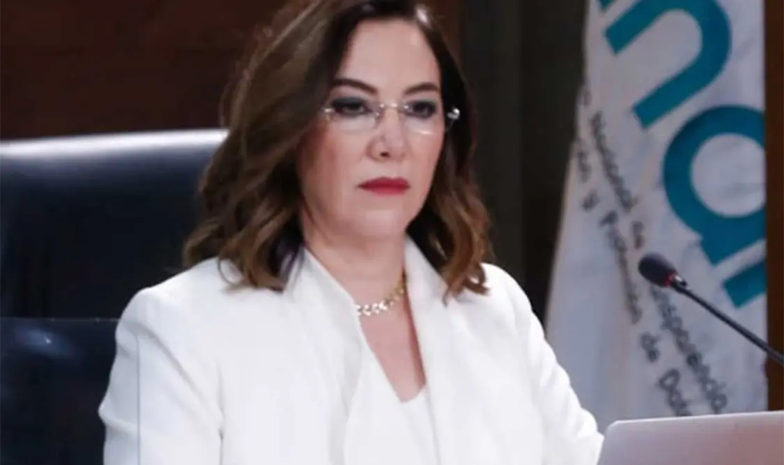 Blanca Lilia Ibarra, comisionada presidenta del INAI. Cortesía