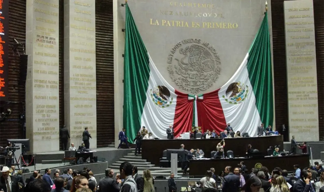 La Cámara de Diputados recibió la iniciativa de AMLO. Cortesía