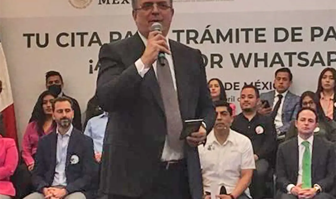 Ebrard consideró que es una obligación de EE. UU. aclarar el presunto espionaje. Cortesía