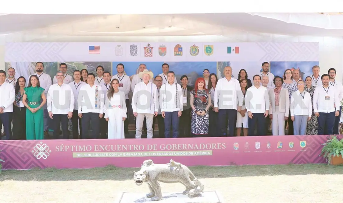 El Ejecutivo chiapaneco destacó que el respeto, la fraternidad y el trabajo entre México y EE. UU. se han fortalecido. CP