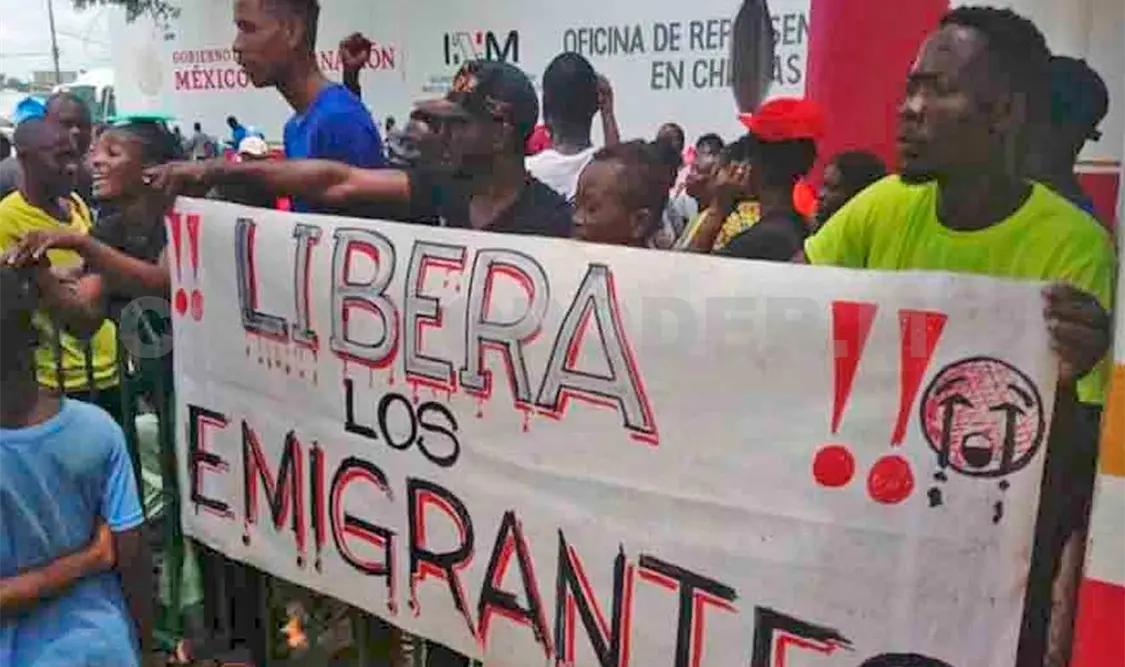 Las organizaciones definieron como un infierno las vivencias de las personas migrantes detenidas en estaciones migratorias. CP