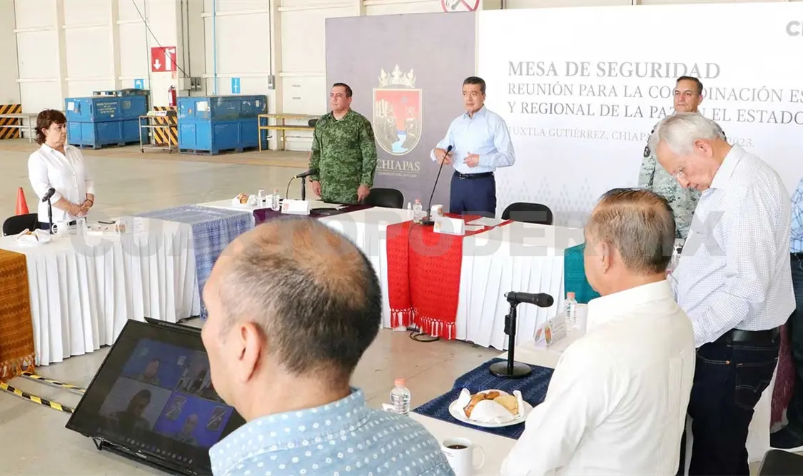 Agradeció a las autoridades y los Comités Comunitarios de Protección Civil por auxiliar a la población y combatir el fuego. CP