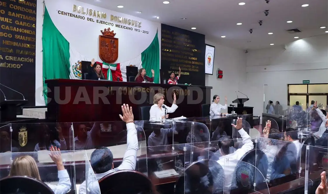 Legisladores señalaron que la seguridad y el bienestar de la ciudadanía son una prioridad para el gobernador Rutilio Escandón Cadenas. CP