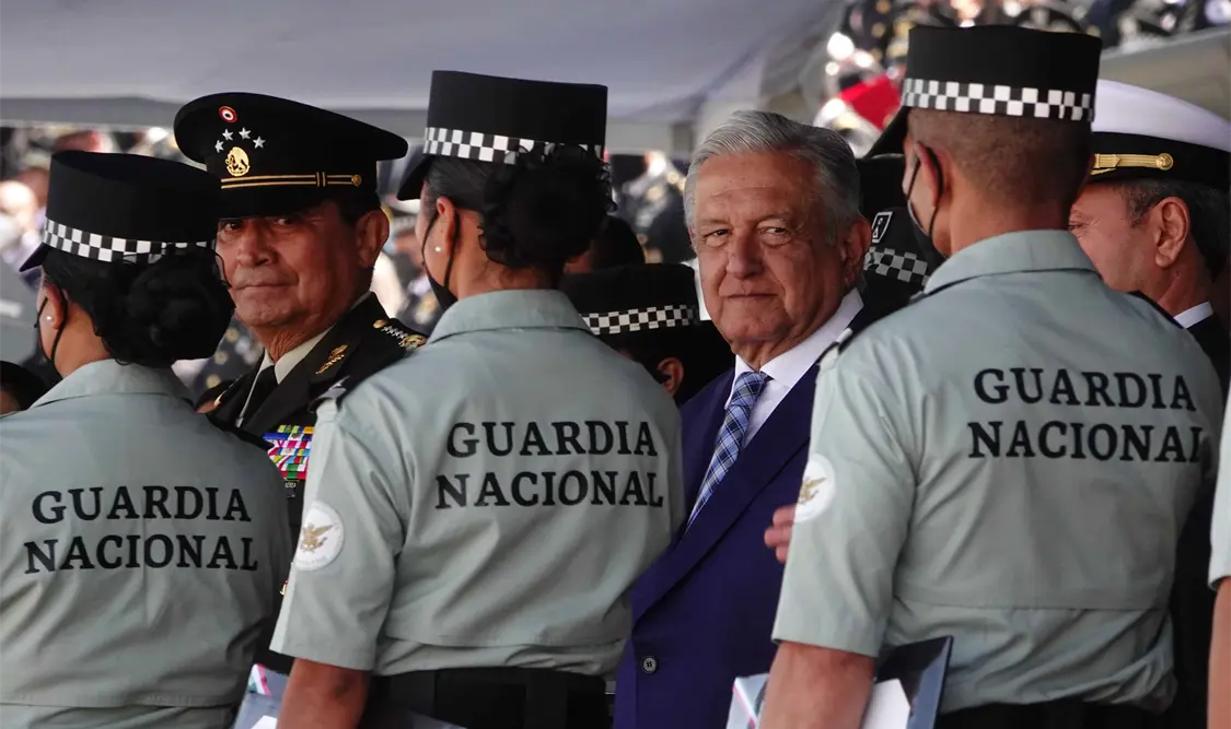 Gobernadores de Morena respaldaron la propuesta del presidente de enviar una reforma constitucional que blinde a la GN. Cortesía