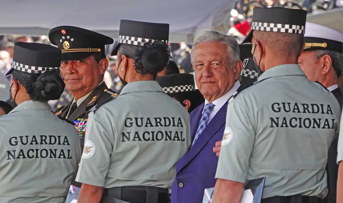 Gobernadores de Morena respaldaron la propuesta del presidente de enviar una reforma constitucional que blinde a la GN. Cortesía