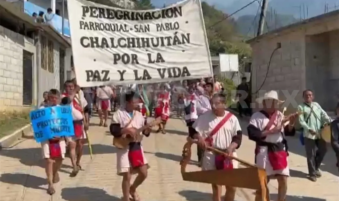En la marcha participó el Pueblo Creyente y observadores internacionales, quienes recorrieron las principales calles. Manuel Martínez / CP