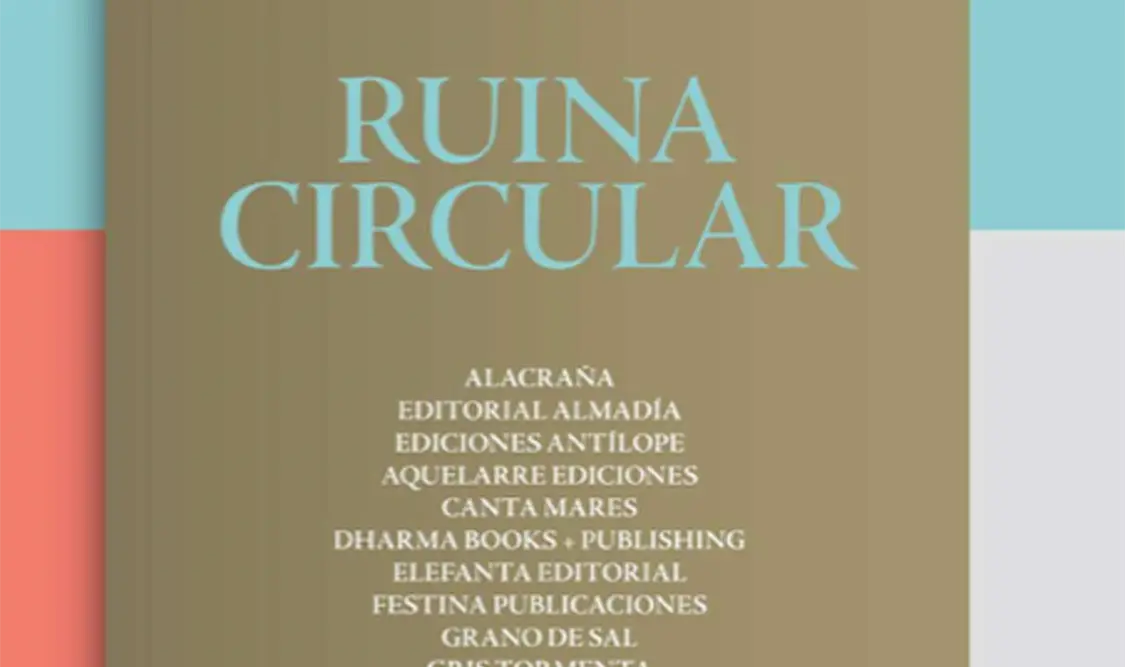 El volumen lleva por título Ruina circular. Cortesía