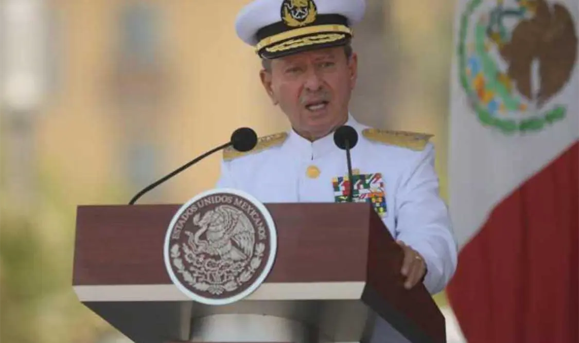 “México es un país libre, independiente y soberano; aquí manda el pueblo de México”, dijo el almirante. Cortesía