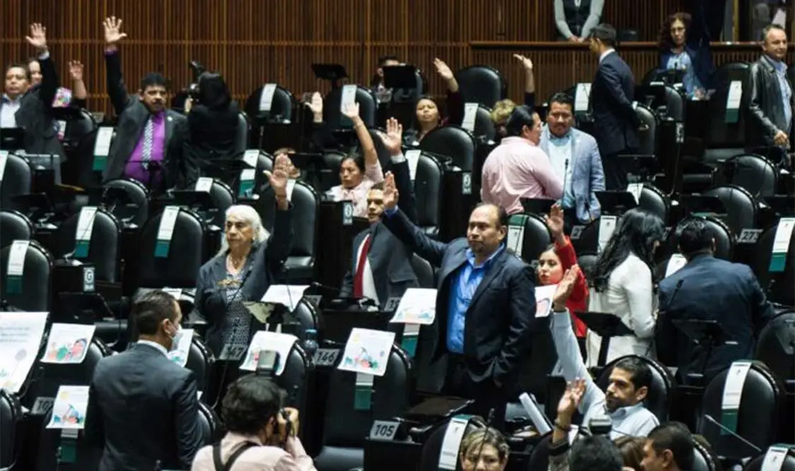Después de su aprobación el dictamen se turnó a la Cámara de Senadores. Cortesía