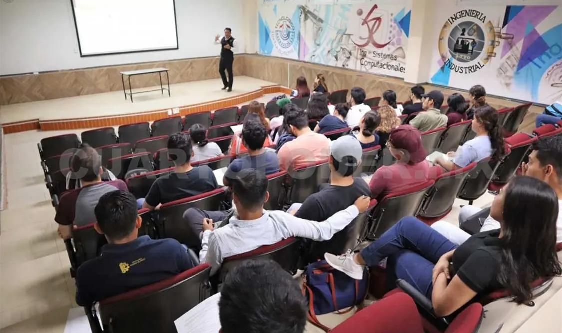 Estudiantes de diversas carreras del Tecnológico pudieron conocer sobre la Ley Federal de Protección al Consumidor. Cortesía