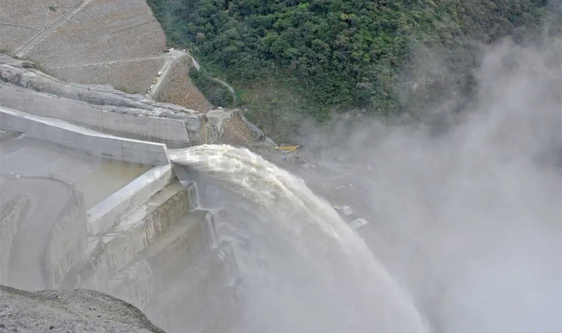 Se mantienen en vigilancia los niveles de agua de las presas. Carlos López / CP