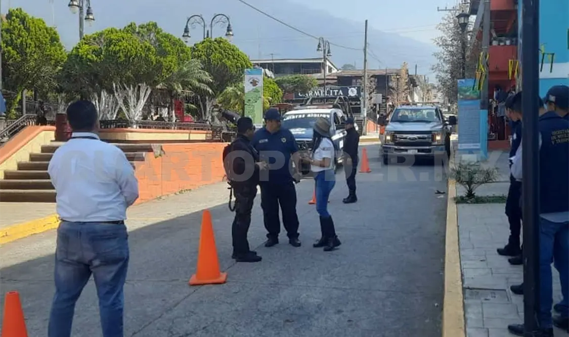 Realizan acciones de vigilancia y ordenamiento del transporte público. Ramón García / CP