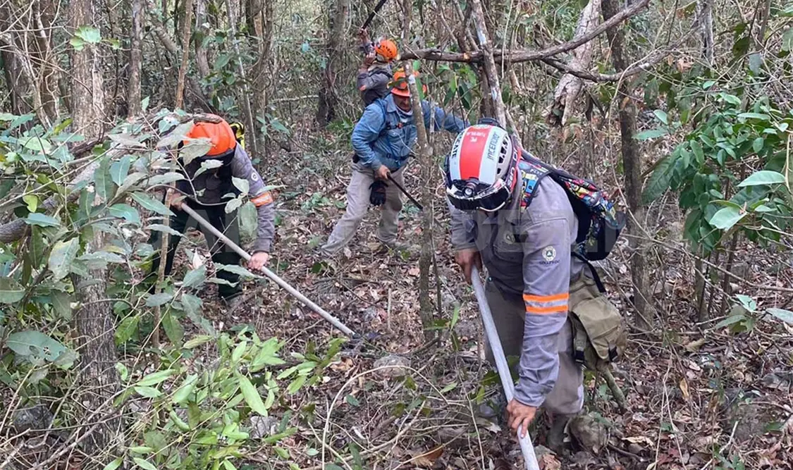 Estas acciones se realizaron a través de la activación del Sistema Comando de Incidentes. Cortesía