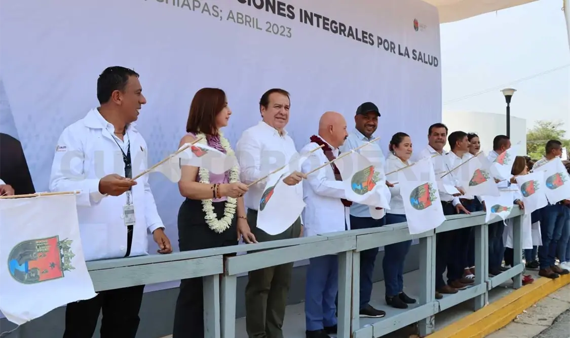 Pepe Cruz y Rosales Zuarth dan banderazo a caravana