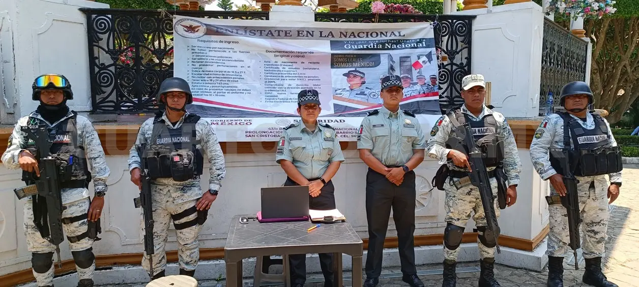 Invitan a formar parte de la Guardia Nacional