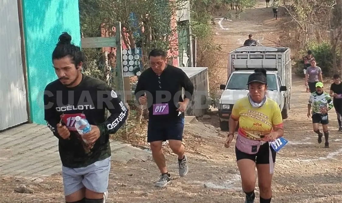 Realizan Estatal Trail Running Reto Copoya