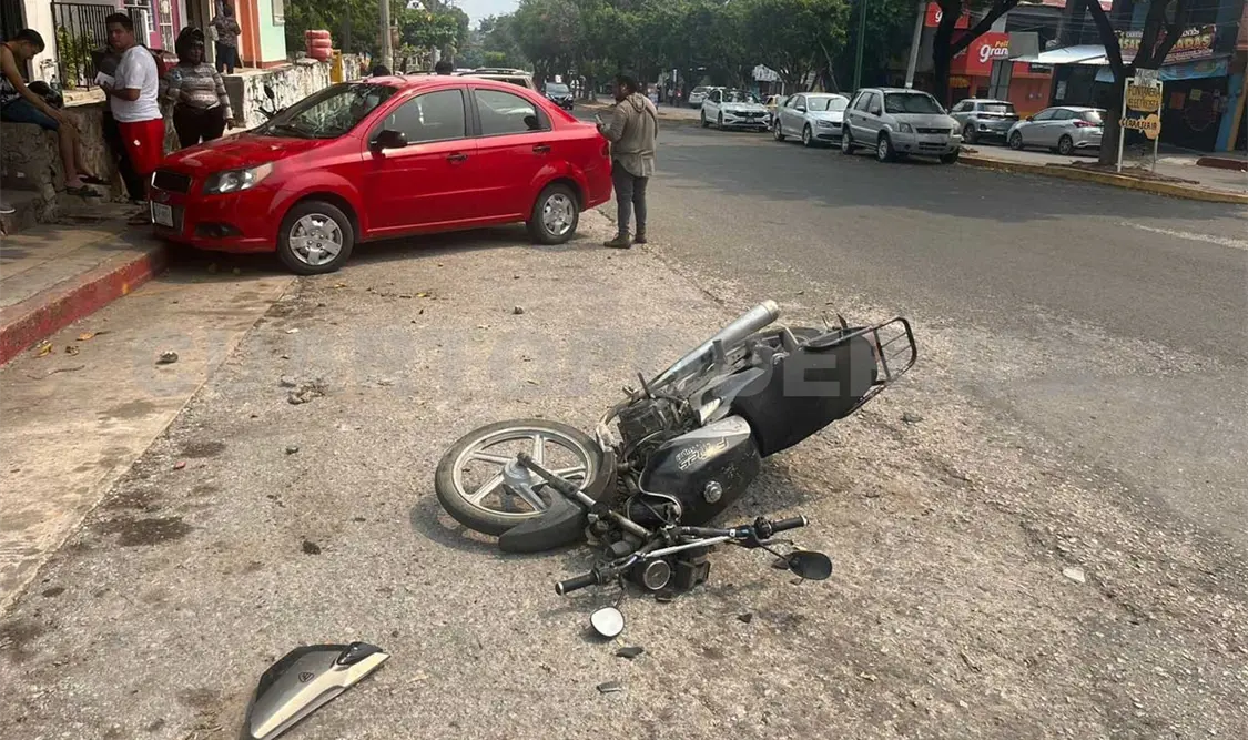Motociclista es arrollado por vehículo “fantasma”