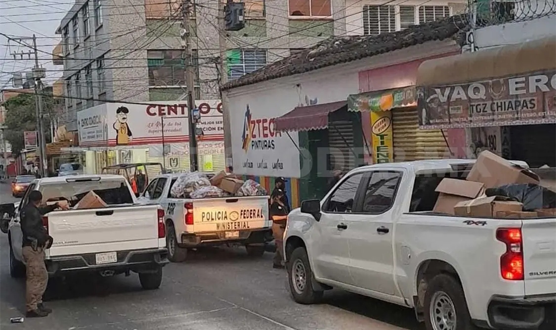 Aseguran una tonelada de productos apócrifos