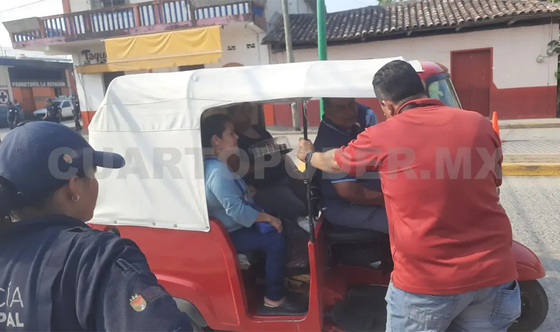 Detienen a mototaxi pirata en Huehuetán
