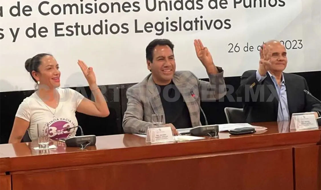 Eduardo Ramírez explicó que con esta reforma se suspenden los derechos y prerrogativas de personas deudoras alimentarias. CP