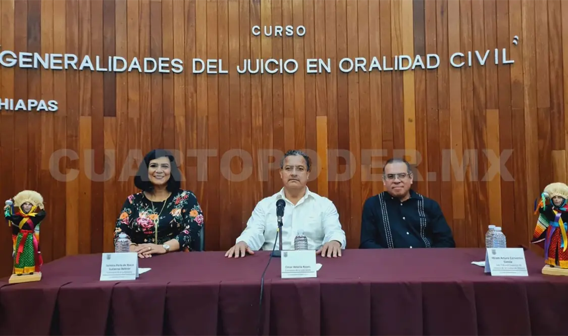 Capacitan a personal en materia de Oralidad Civil