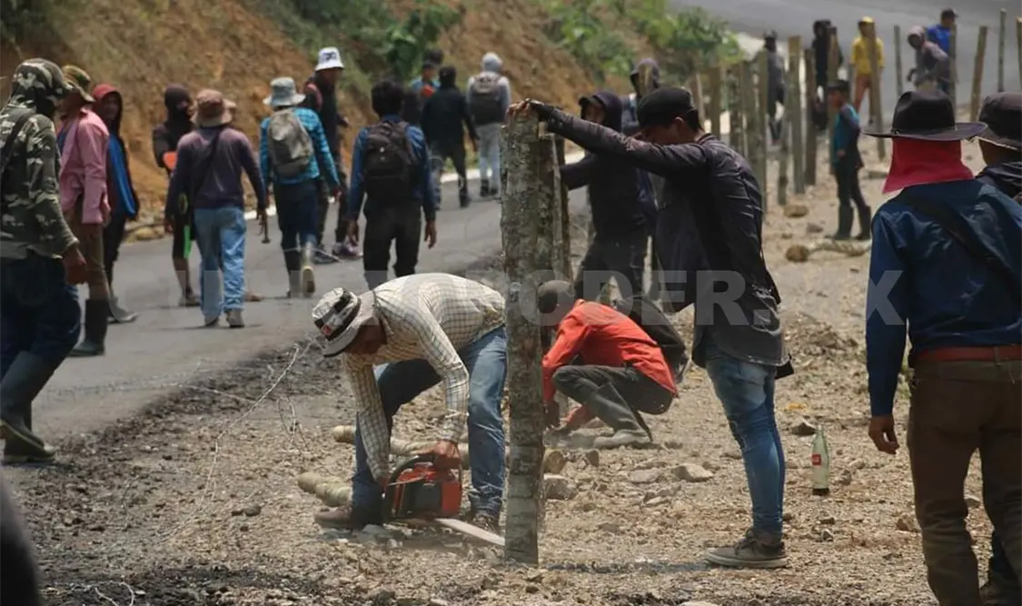 Las Abejas denuncian invasión y robo de alambre