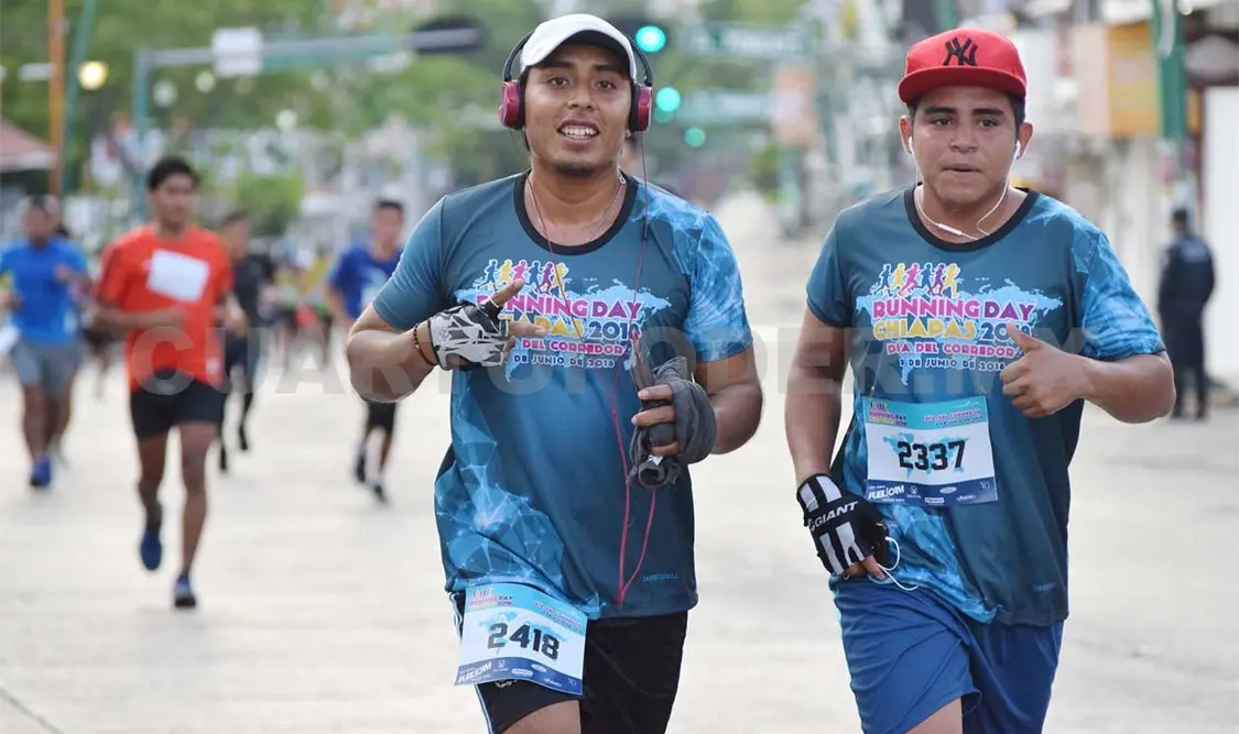 Invitan al sexto Running Day Chiapas 5 y 10K