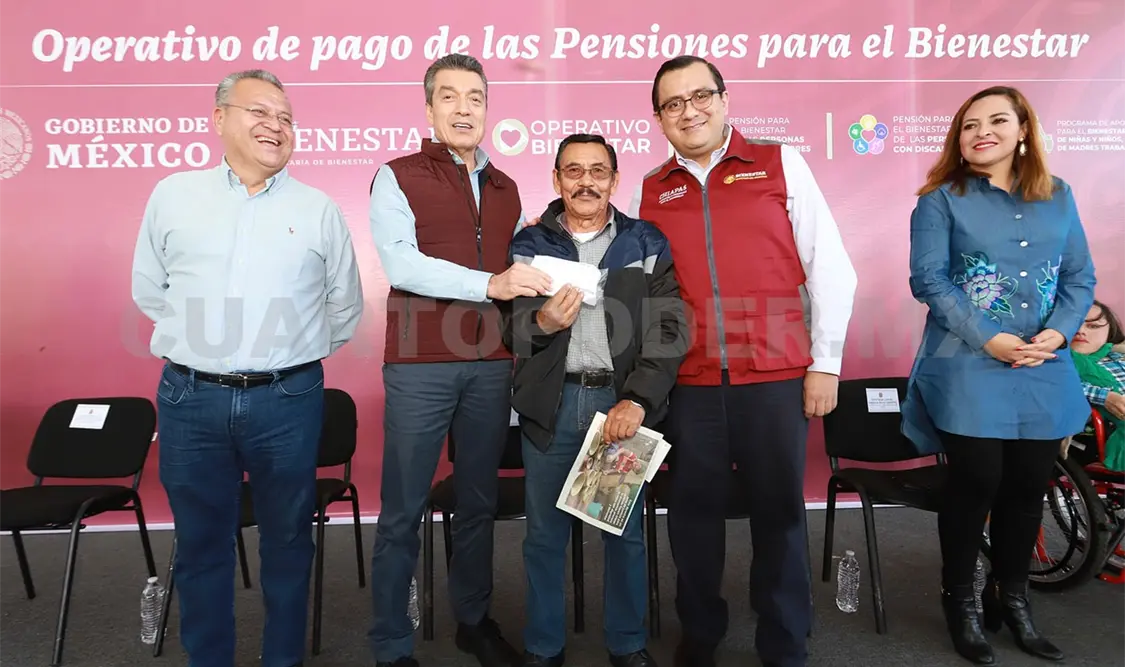 Inicia entrega de apoyos Pensiones para el Bienestar