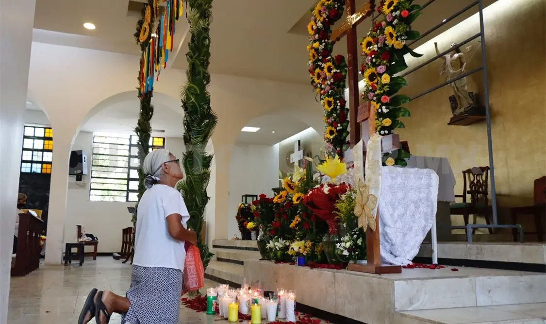Gran celebración de la Santa Cruz en Terán