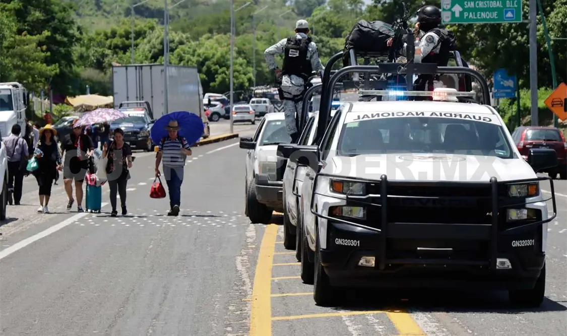 Piden mayor vigilancia en carreteras de Chiapas