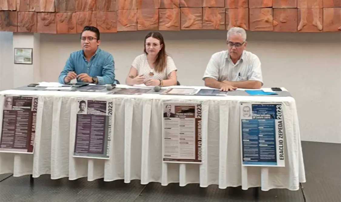Darwin Antonio Bravo, Maritsa Maranto Zepeda y José Luis Ozuna Molina. Cortesía