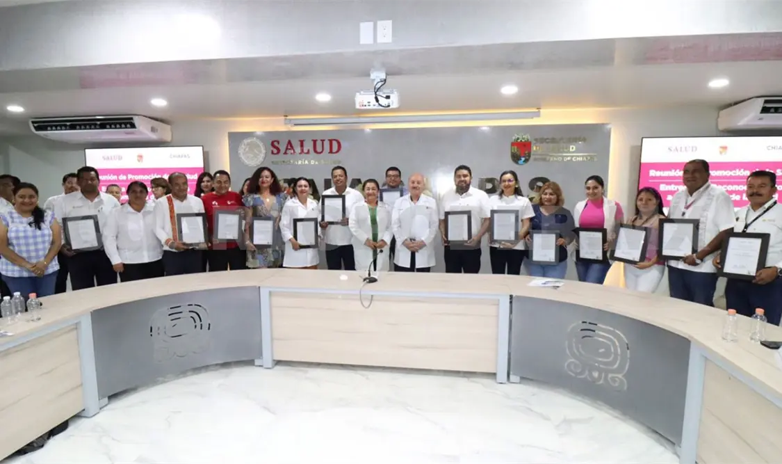 Reconocen trabajo de promoción de la salud