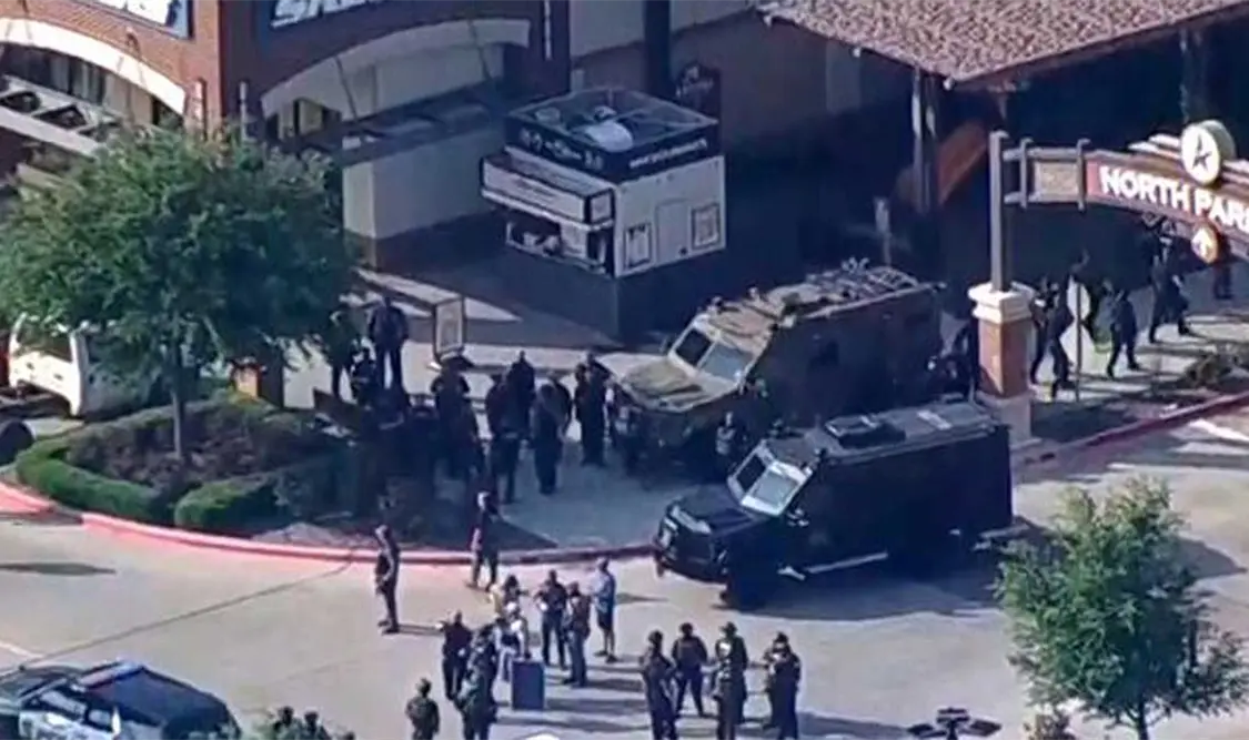 La escena del crimen está asegurada. Cortesía