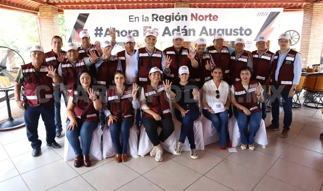 Ángel Torres y los presidentes municipales reconocieron el trabajo del presidente Andrés Manuel López Obrador. CP