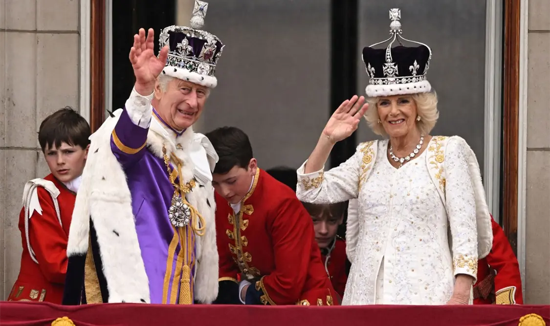 Famosos en la coronación de Carlos III