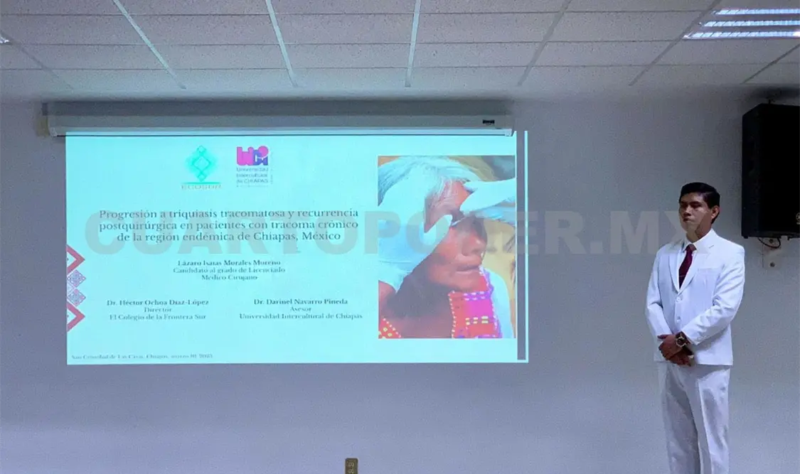 Egresado de la Unich gana en foro de investigación