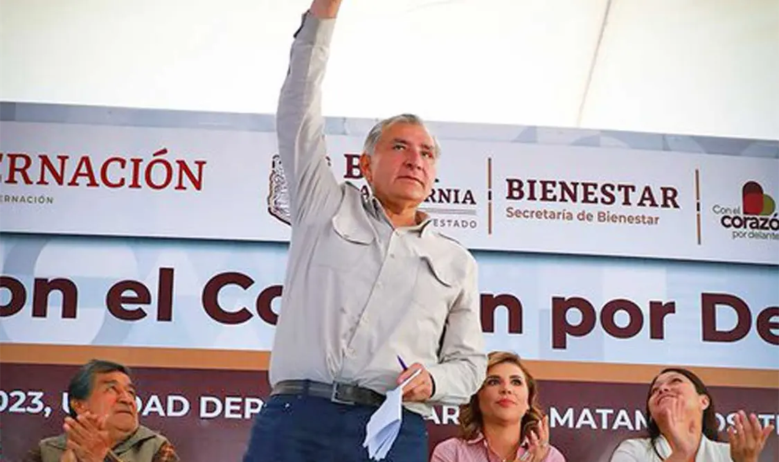 Trabajar en unidad para continuar con la 4T: Adán