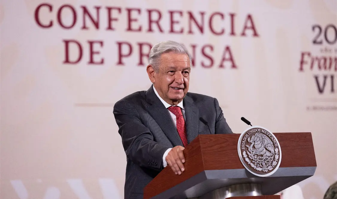 Confirma AMLO mayor vigilancia en la frontera sur